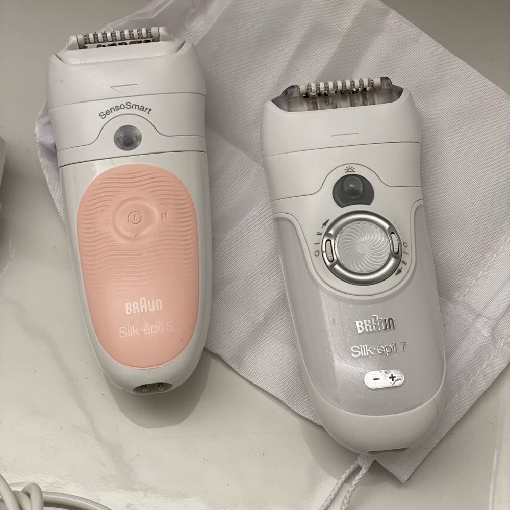 Braun silk epil 5 and Braun silk epil 7 - combo
